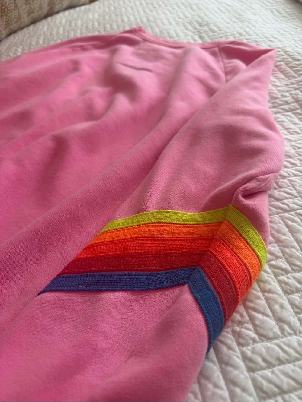 Aviator Nation Hot Pink Crewneck Sweatshirt - Picture 5 of 5